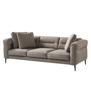 Sofa Gorden I (3-Sitzer) Webstoff - Webstoff Avol: Graubraun