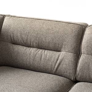 Sofa Gorden I (3-Sitzer) Webstoff - Webstoff Avol: Graubraun