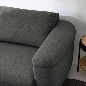 Sofa Mogo (2,5-Sitzer) Webstoff - Webstoff Inze: Dunkelgrau