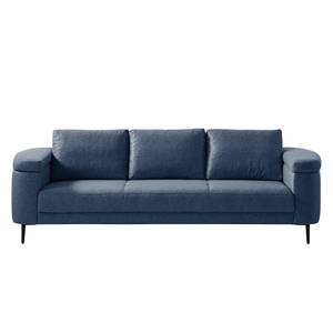 Sofa Mogo (3-Sitzer) Webstoff - Webstoff Inze: Blau