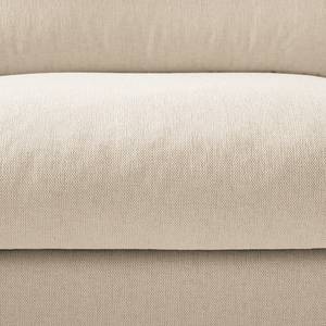 Ecksofa Claudio I Webstoff - Webstoff Saia: Beige - Longchair davorstehend links