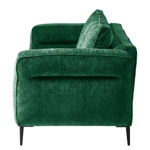 Sofa Gorden II (3-Sitzer) Chenille - Stoff Mohs: Flaschengrün