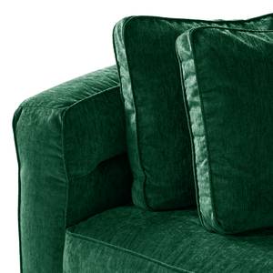 Sofa Gorden II (3-Sitzer) Chenille - Stoff Mohs: Flaschengrün