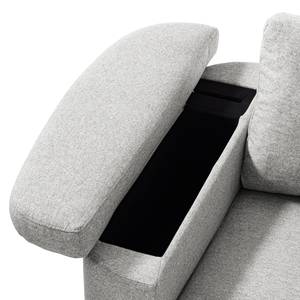 Sofa Mogo (2,5-Sitzer) Webstoff - Webstoff Inze: Hellgrau
