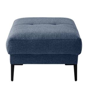 Gestoffeerde hocker Mogo Geweven stof - Geweven stof Inze: Blauw