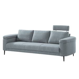 Sofa Mogo (3-Sitzer) Webstoff - Webstoff Inze: Graublau