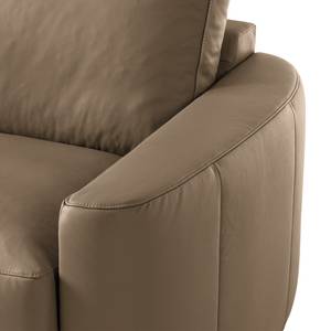 Sofa Cuite (2-Sitzer) Echtleder - Echtleder Neto: Taupe