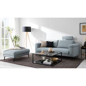 Sofa Mogo (2,5-Sitzer) Webstoff - Webstoff Inze: Graublau