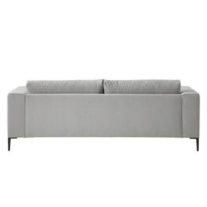 Sofa Claudio (3-Sitzer) Webstoff - Webstoff Saia: Hellgrau