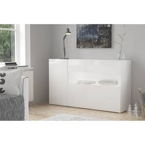 Sideboard Moama II Hochglanz Weiß