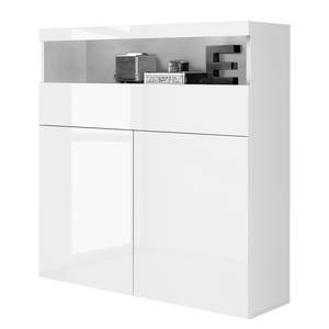 Buffet haut Moama Blanc brillant