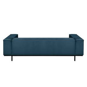 Sofa Kups I (3-Sitzer) Samt - Samt Onoli: Marineblau