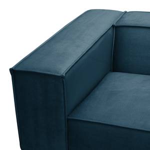 Sofa Kups I (3-Sitzer) Samt - Samt Onoli: Marineblau