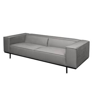 Sofa Kups I (3-Sitzer) Samt - Samt Onoli: Grau