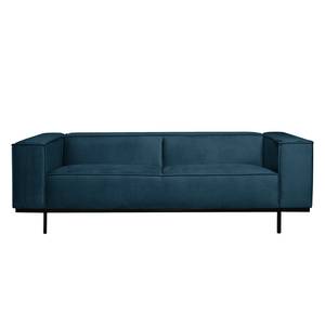 Sofa Kups I (2,5-Sitzer) Samt - Samt Onoli: Marineblau