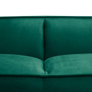 Sofa Kups I (2,5-Sitzer) Samt - Samt Onoli: Antikgrün
