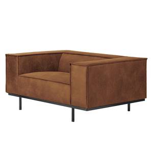 Fauteuil Kups I Fluweel - Textielmix Esha: Cognac