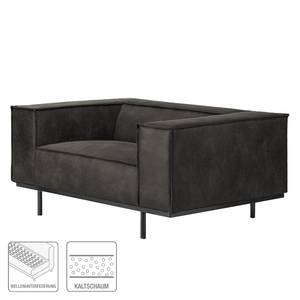 Fauteuil Kups I Velours - Tissu composite Esha: Basalte