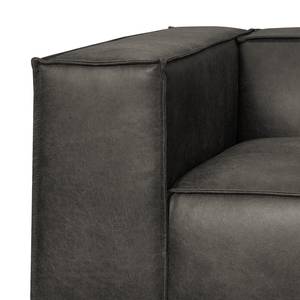 Fauteuil Kups I Velours - Tissu composite Esha: Basalte