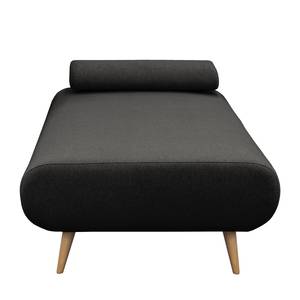 Chaise relax Bockel Tissage à plat - Noir