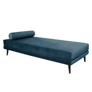 Chaise relax Kezia Velours - Bleu marine