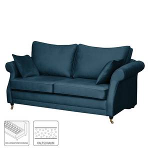 Sofa Killara (2-Sitzer) Samt - Marineblau