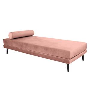 Chaise relax Kezia Velours - Mauve