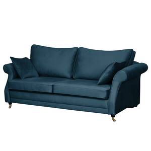 Sofa Killara (3-Sitzer) Samt - Marineblau