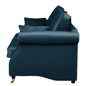Sofa Killara (3-Sitzer) Samt - Marineblau