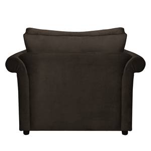 Fauteuil Killara Velours - Marron foncé