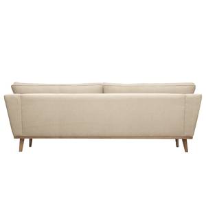 Sofa Lauwe (3-Sitzer) Webstoff - Creme