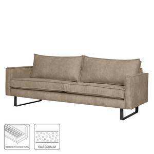 Sofa Liel I (2,5-Sitzer) Antiklederlook - Microfaser Priya: Beige