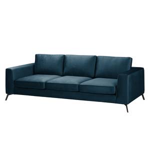 Sofa Sanchez I (3-Sitzer) Samt Onoli: Marineblau