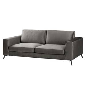 Sofa Sanchez I (2,5-Sitzer) Samt Onoli: Rauchgrau