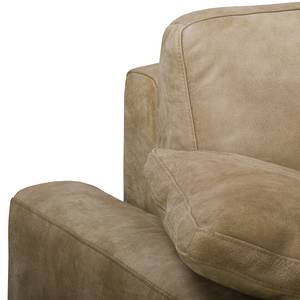 Sofa Hendra I (3-Sitzer) Echtleder - Taupe