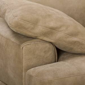 Sofa Hendra I (3-Sitzer) Echtleder - Taupe