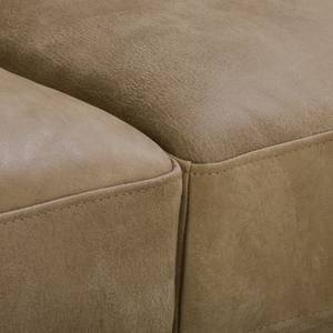 Sofa Hendra I (3-Sitzer) Echtleder - Taupe