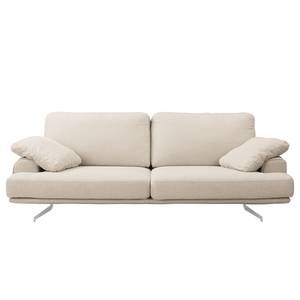 Sofa Hendra II (3-Sitzer) Webstoff - Webstoff Delea: Beige