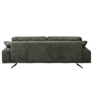 Sofa Hendra I (3-Sitzer) Echtleder - Anthrazit