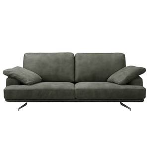 Sofa Hendra I (2-Sitzer) Echtleder - Anthrazit