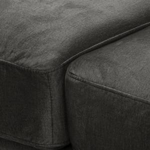 Sofa Hendra II (2-Sitzer) Webstoff - Samt Onoli: Bisonbraun