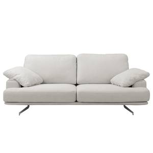 Sofa Hendra II (2-Sitzer) Webstoff - Webstoff Delea: Hellgrau