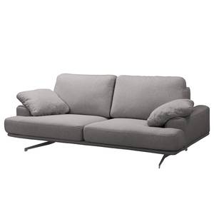 Sofa Hendra II (2-Sitzer) Webstoff - Webstoff Delea: Dunkelgrau