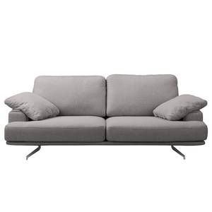 Sofa Hendra II (2-Sitzer) Webstoff - Webstoff Delea: Dunkelgrau