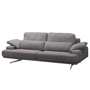 Sofa Lurrip II (3-Sitzer) Webstoff - Webstoff Delea: Dunkelgrau