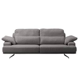 Sofa Lurrip II (3-Sitzer) Webstoff - Webstoff Delea: Dunkelgrau