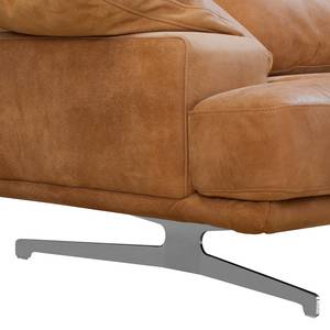 Sofa Lurrip I (3-Sitzer) Echtleder - Cognac