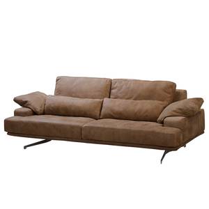 Sofa Lurrip I (3-Sitzer) Echtleder - Braun