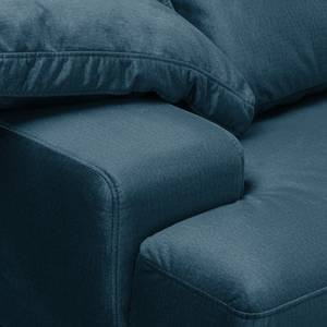 Sofa Lurrip II (2-Sitzer) Webstoff - Samt Onoli: Marineblau