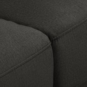 Sofa Lurrip II (3-Sitzer) Webstoff - Samt Onoli: Bisonbraun